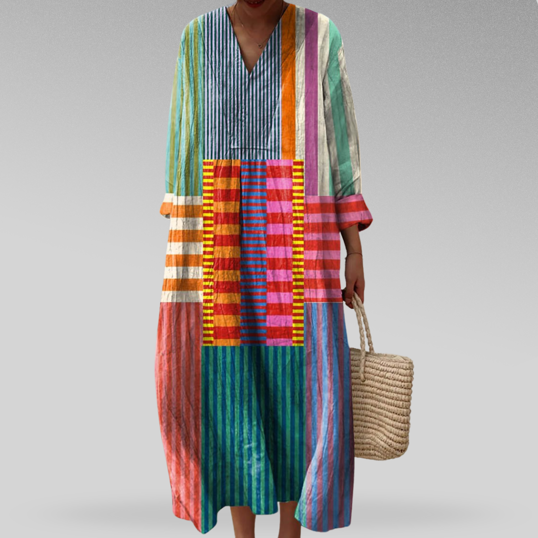 H&R™ | Colorblock Breeze Maxi Dress