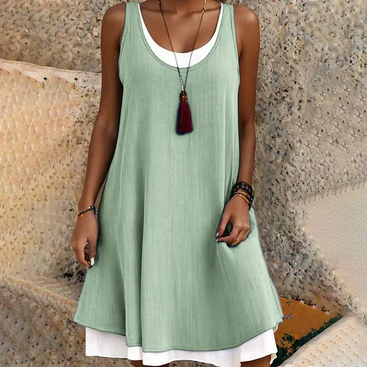H&R™ | Sunlit Sleeveless Midi Dress.