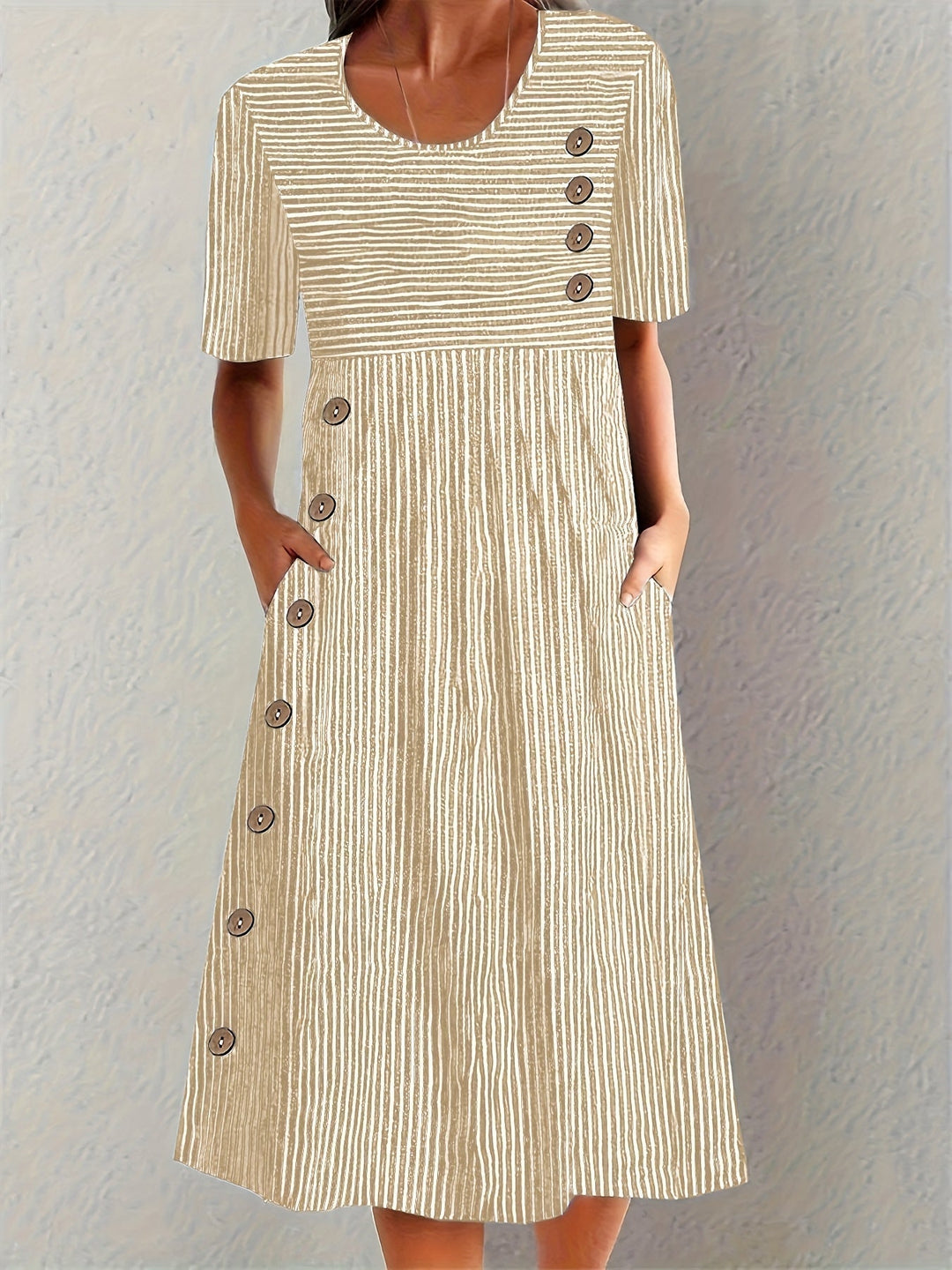 H&R™ | Striped Summer Dress