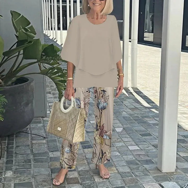 Lydia™ | Trendy Printed Two-Piece Set