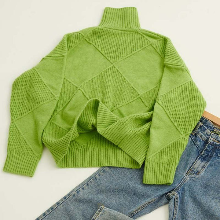 Jorinde | High Neck Knitted Sweater