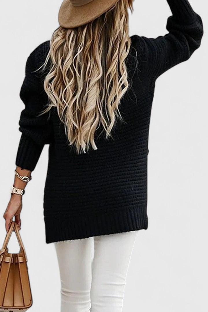 Women's Comfortable Sweater in Four Bold Shades