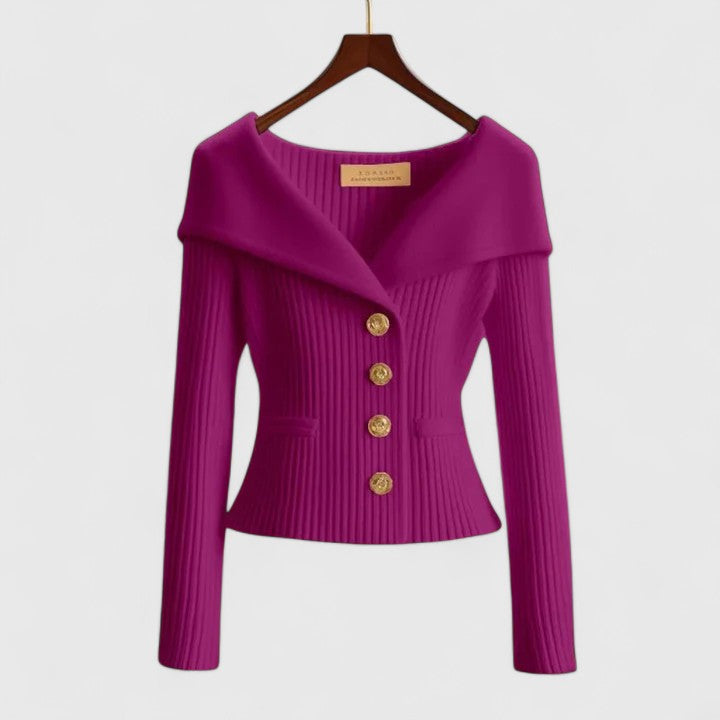 Women's Elegant Cardigan in Ten Bright Colors