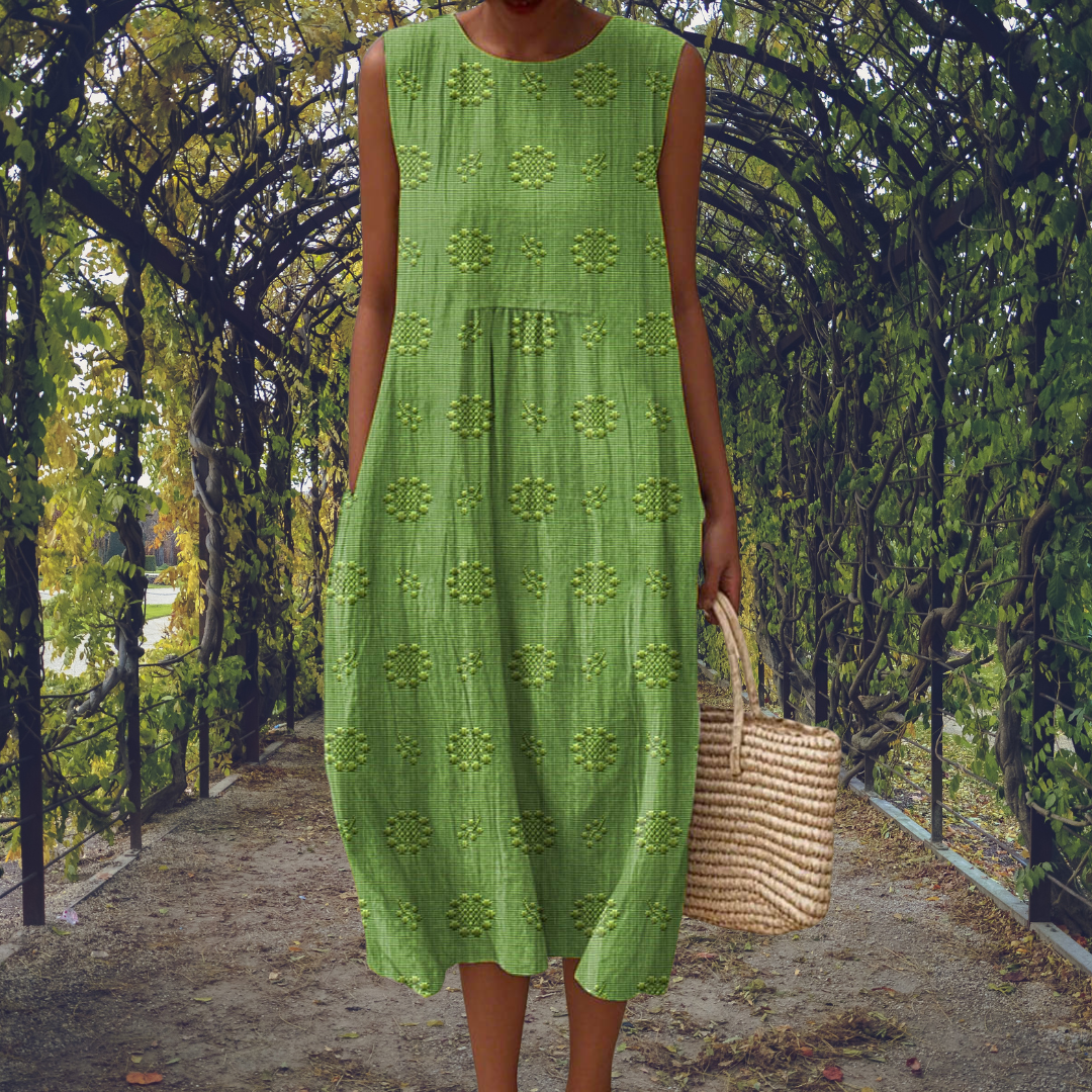 H&R™ | Elegant Sleeveless Dress With Pockets