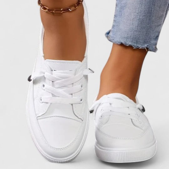 Women's Comfort Shoes in White, Black or Beige