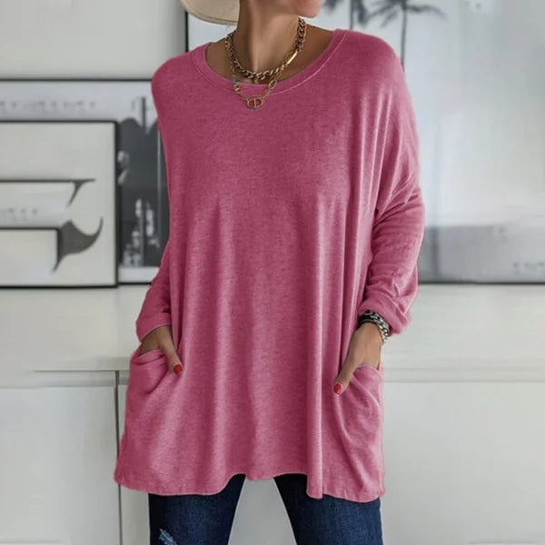 Nora | Relaxed Long Sleeve Top