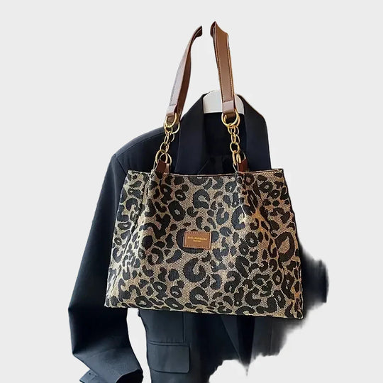 Roxane | Leopard Lush Tote