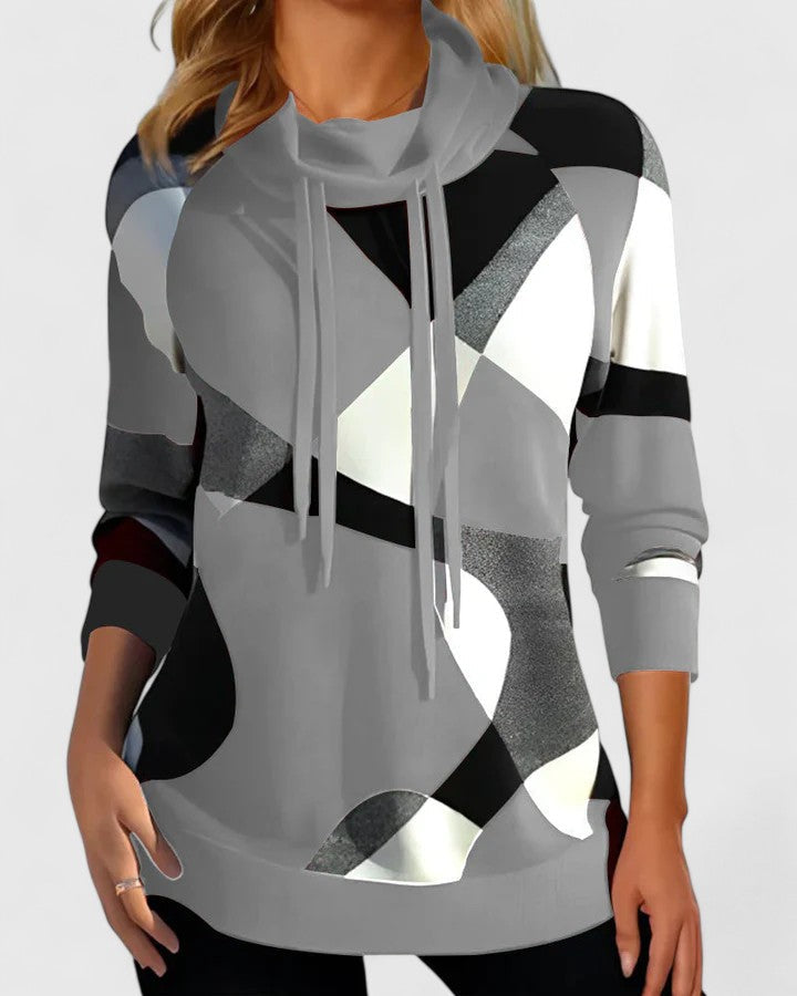 Women's Comfortable Sweater in Red, Blue or Gray