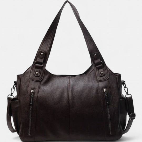 NOEMIE | Classic Leather Tote Bag