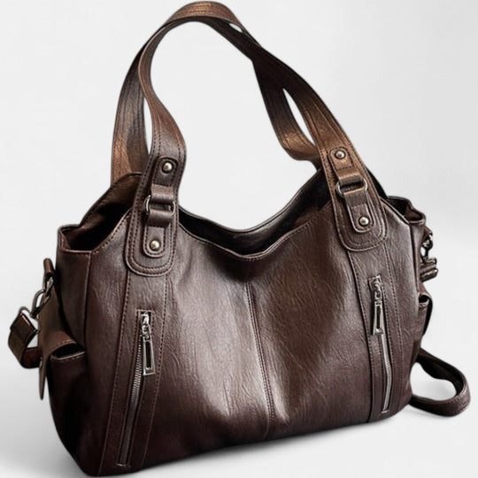 NOEMIE | Classic Leather Tote Bag