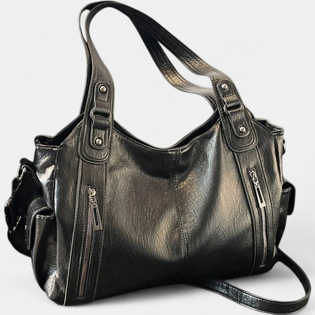 NOEMIE | Classic Leather Tote Bag
