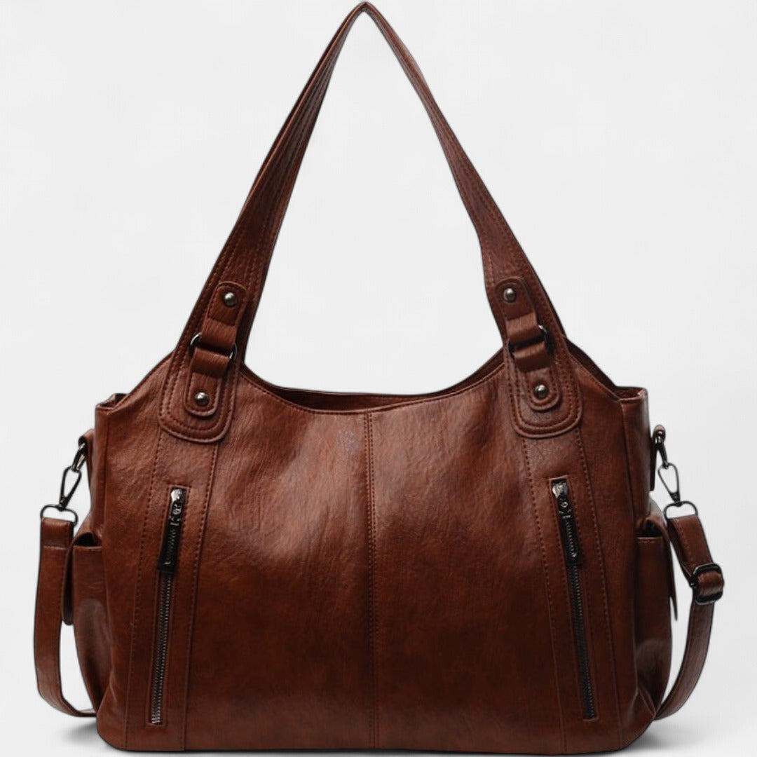 NOEMIE | Classic Leather Tote Bag