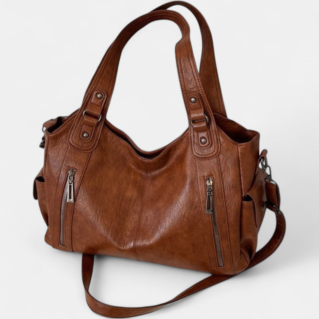 NOEMIE | Classic Leather Tote Bag