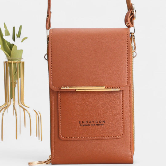 CORA | Stylish Mobile Phone Messenger Bag with Touch Screen