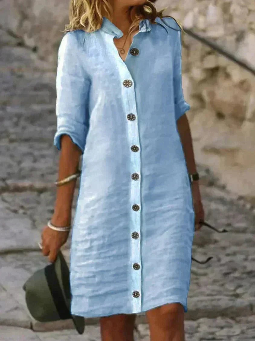 H&R™ | Breezy Comfort Shirt Dress