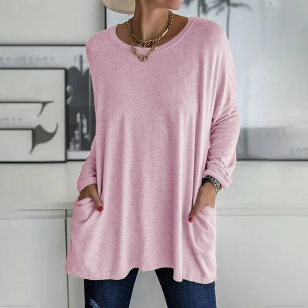Nora | Relaxed Long Sleeve Top