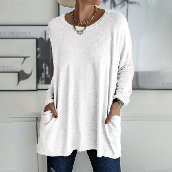Nora | Relaxed Long Sleeve Top