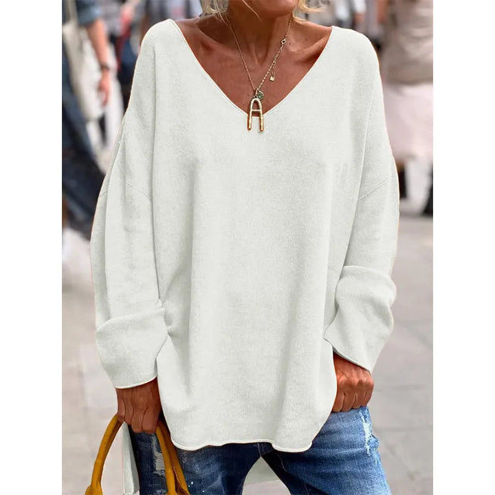 Paola™ | Elegant V-Neck Top