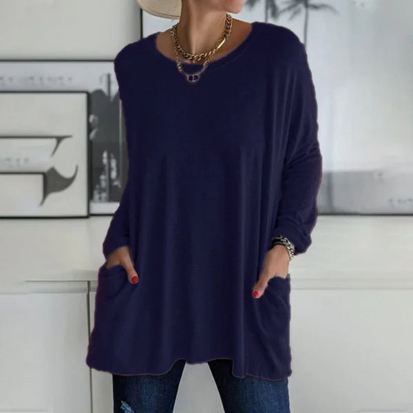 Nora | Relaxed Long Sleeve Top