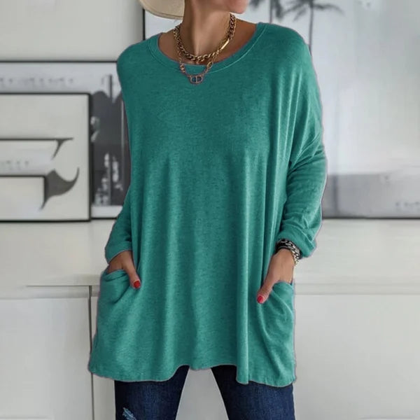 Nora | Relaxed Long Sleeve Top