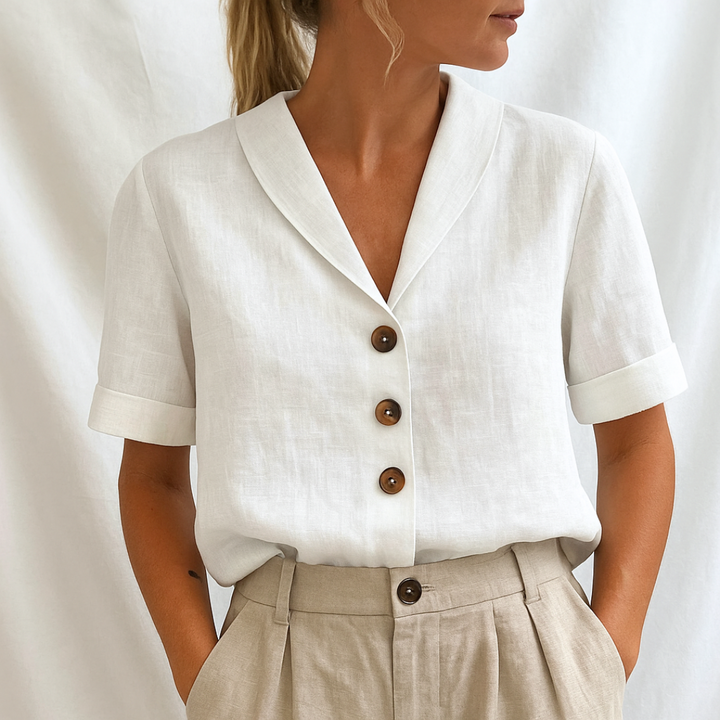 Lois™ | ELEGANT PLAIN BLOUSE
