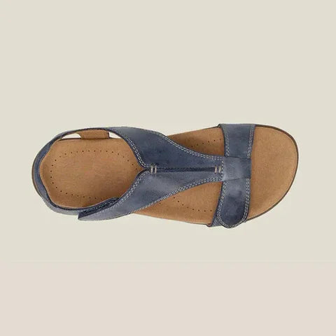 Giulia ~ Casual Leather Orthopedic Sandals