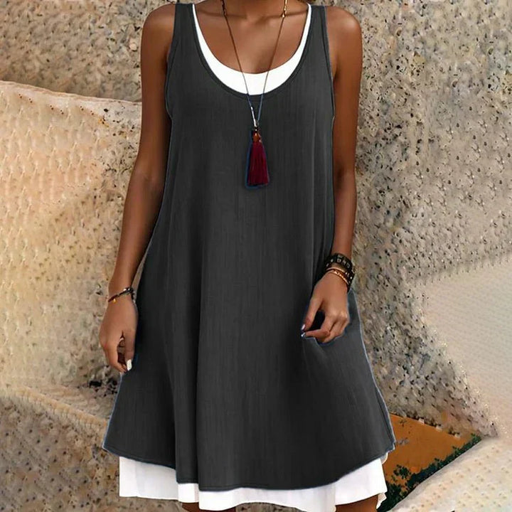 H&R™ | Sunlit Sleeveless Midi Dress.