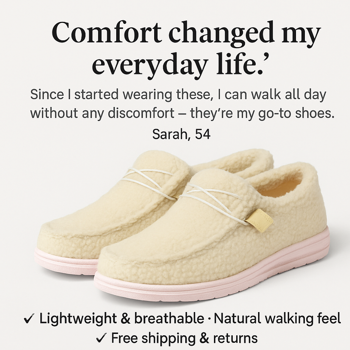 Nia | Comfortable Cotton Loafers