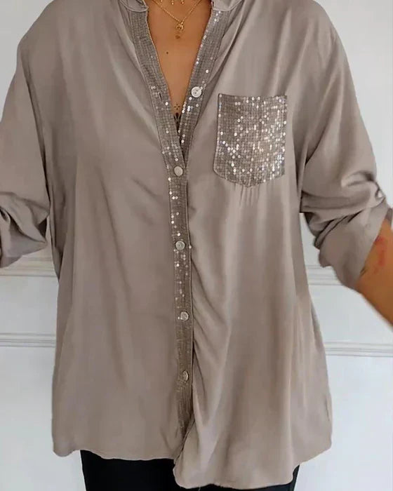 Elaine™ | Chic Glamour Top