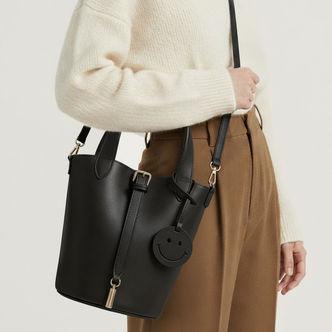 Ophelie | Leather Smile Bag