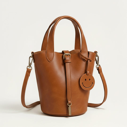Ophelie | Leather Smile Bag