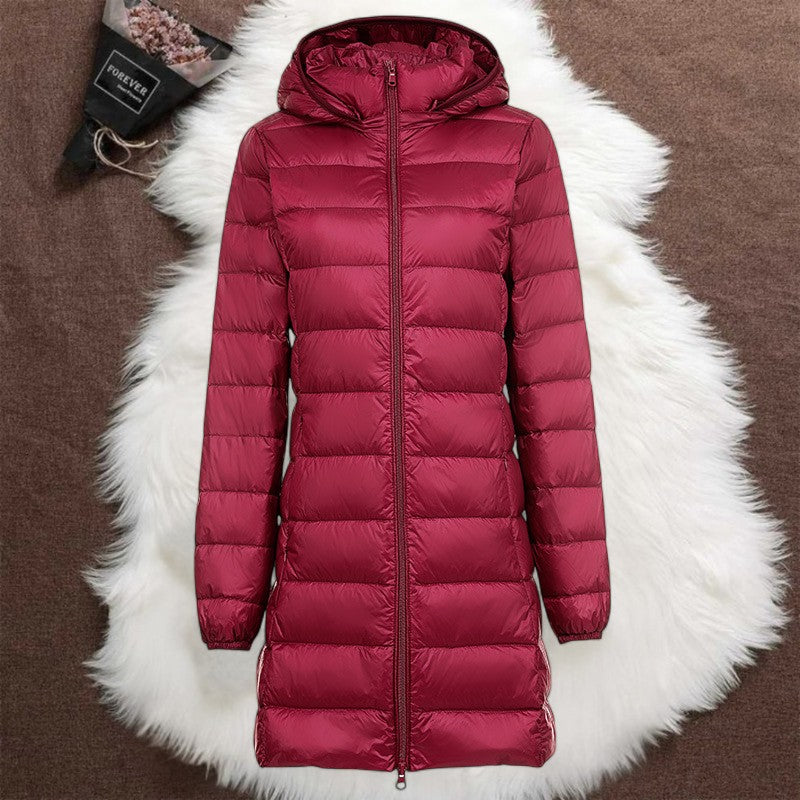 Anne™ | Long Hooded Jacket