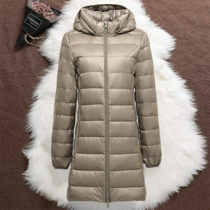 Elin™ | Long Hooded Jacket