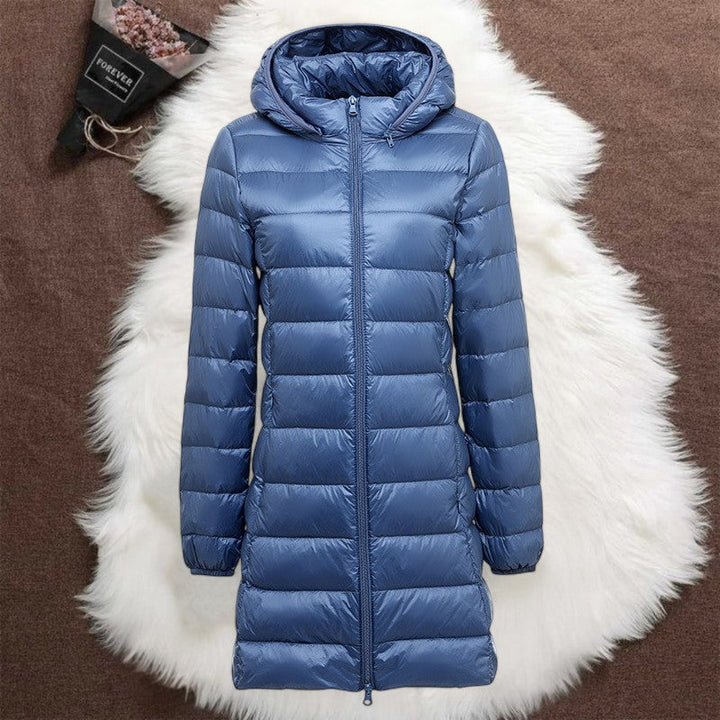 Ella™ | Long Hooded Jacket
