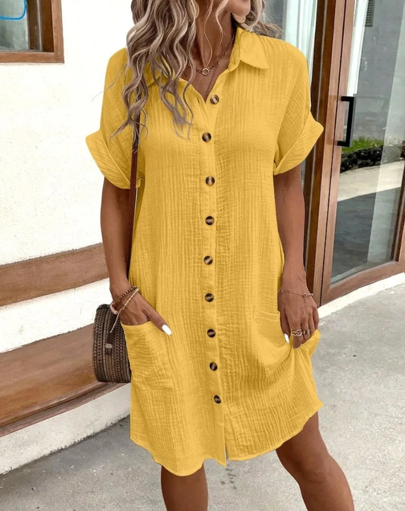 H&R™ | Elegant Shirt Dress