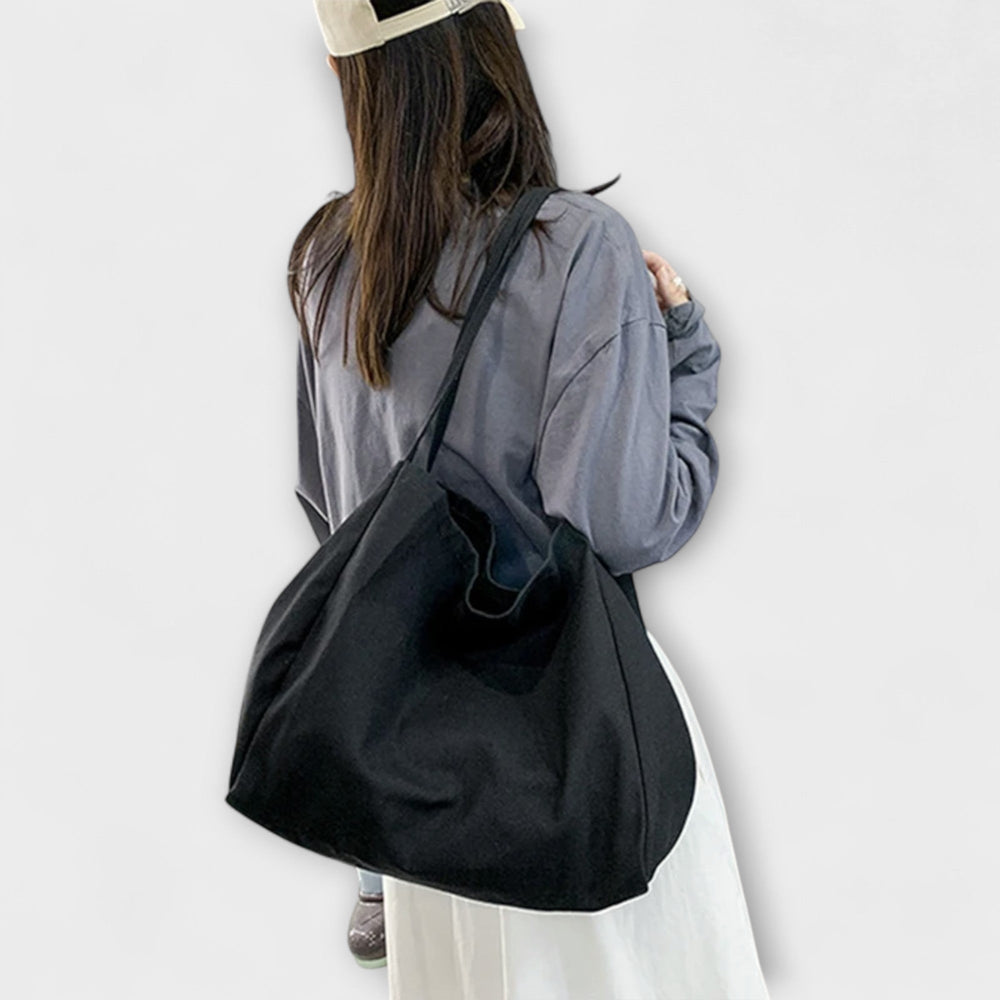 Women's Large Canvas Shopper Bag