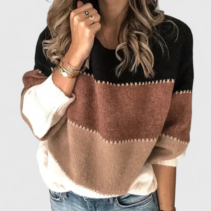 Women's Comfortable Sweater in Four Bright Colors