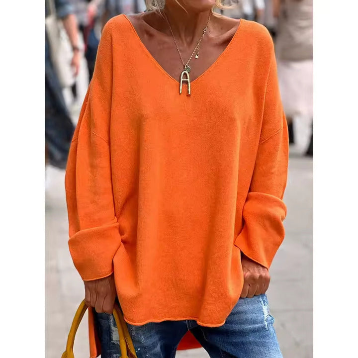 Paola™ | Elegant V-Neck Top