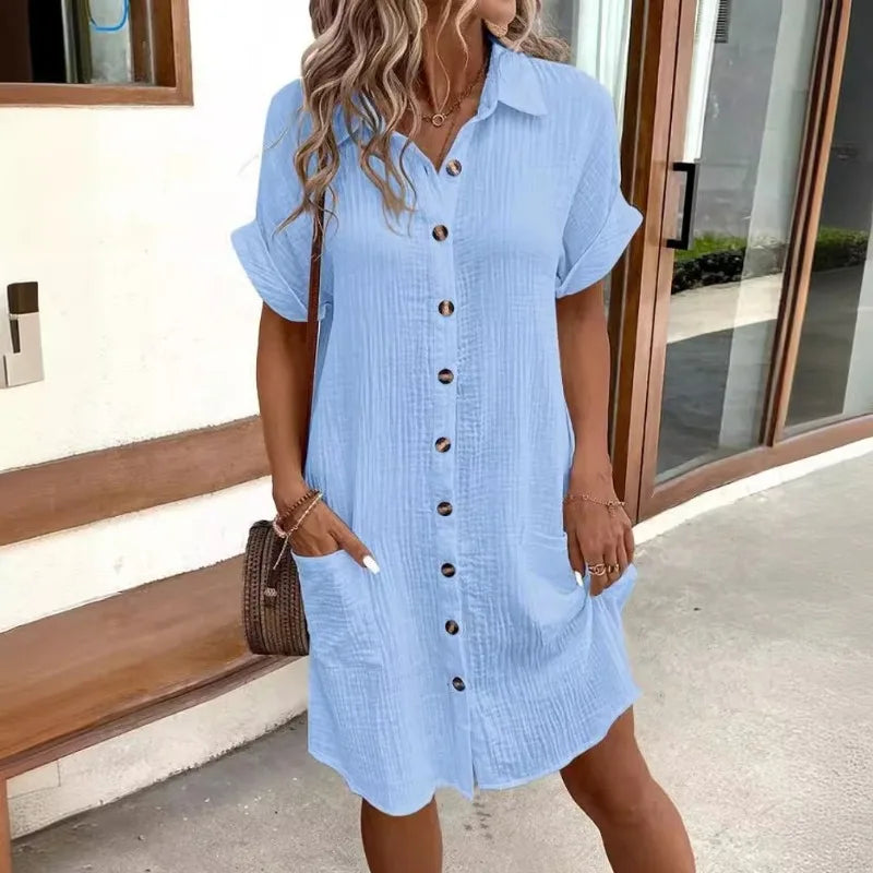 H&R™ | Elegant Shirt Dress