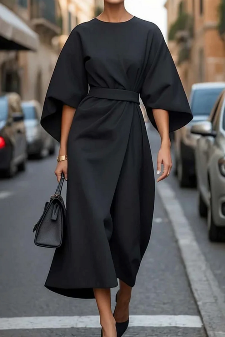 Sofia™ | Elegant Lantern Sleeve Dress