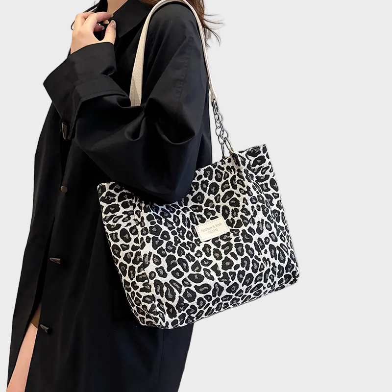 Roxane | Leopard Lush Tote