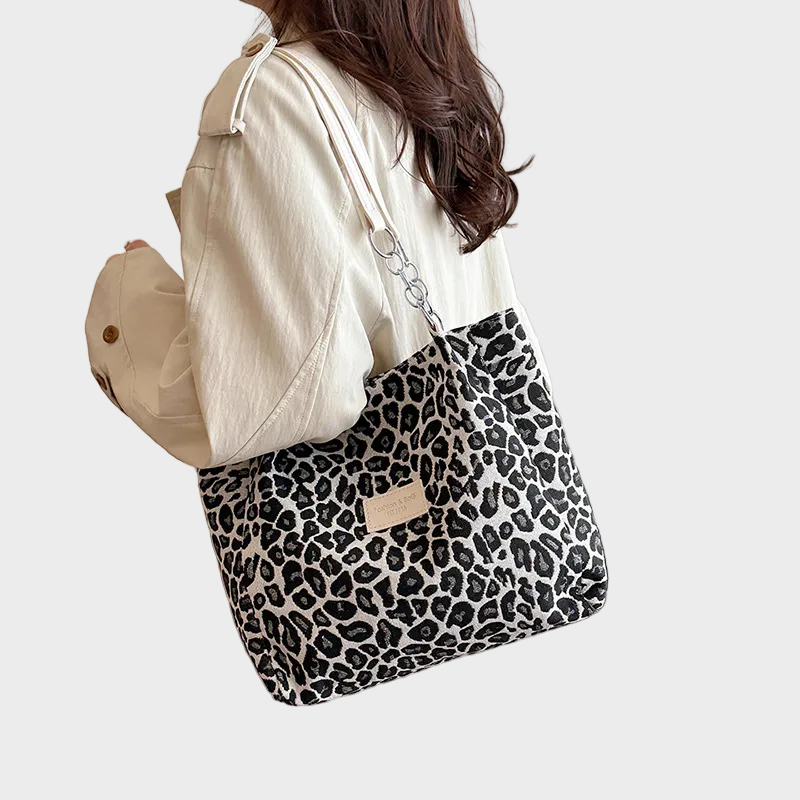 Roxane | Leopard Lush Tote