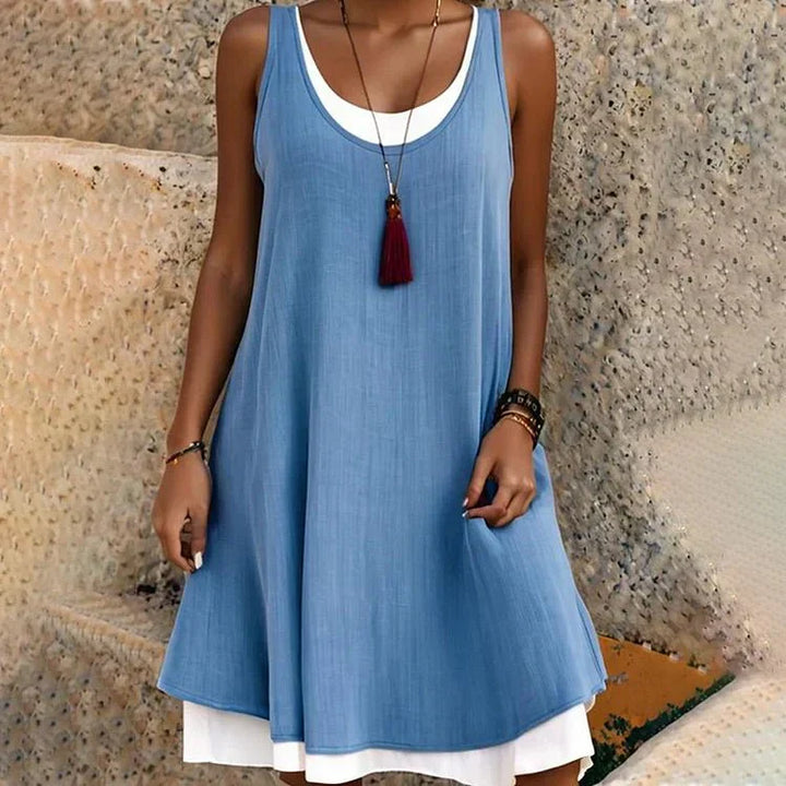 H&R™ | Sunlit Sleeveless Midi Dress.