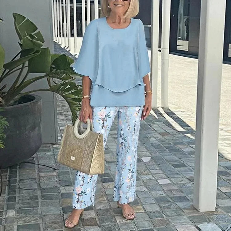 Lydia™ | Trendy Printed Two-Piece Set