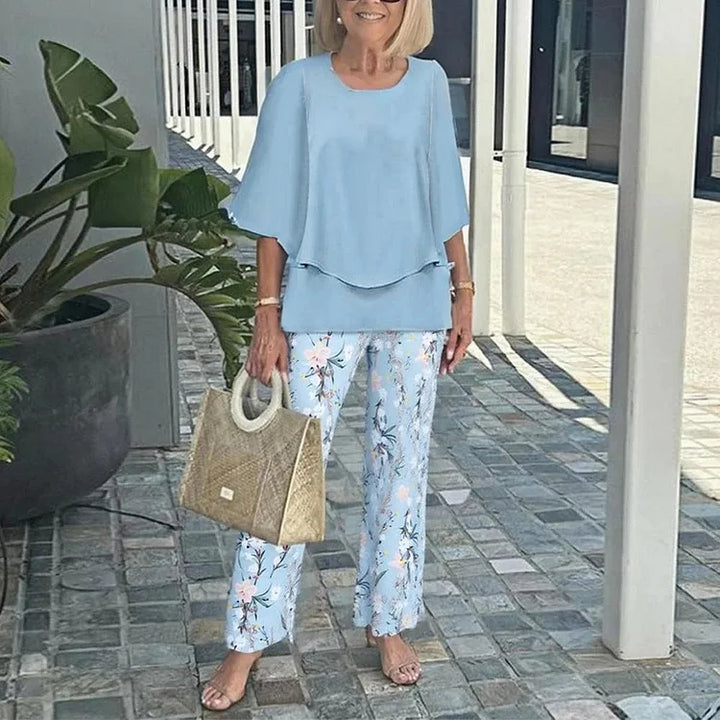 Lydia™ | Trendy Printed Two-Piece Set