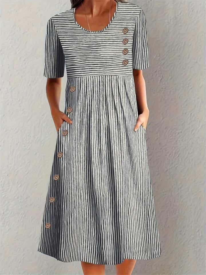 H&R™ | Striped Summer Dress