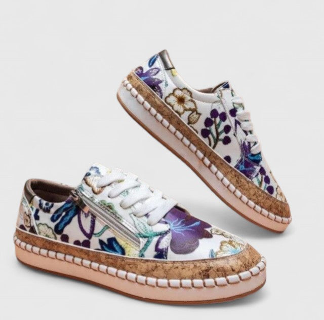 Women's Comfort Shoes in Four Printed Designs