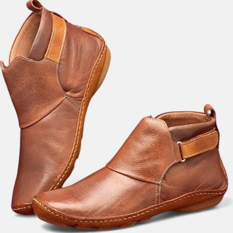 Women's Comfort Ankle Boots in Five Colors