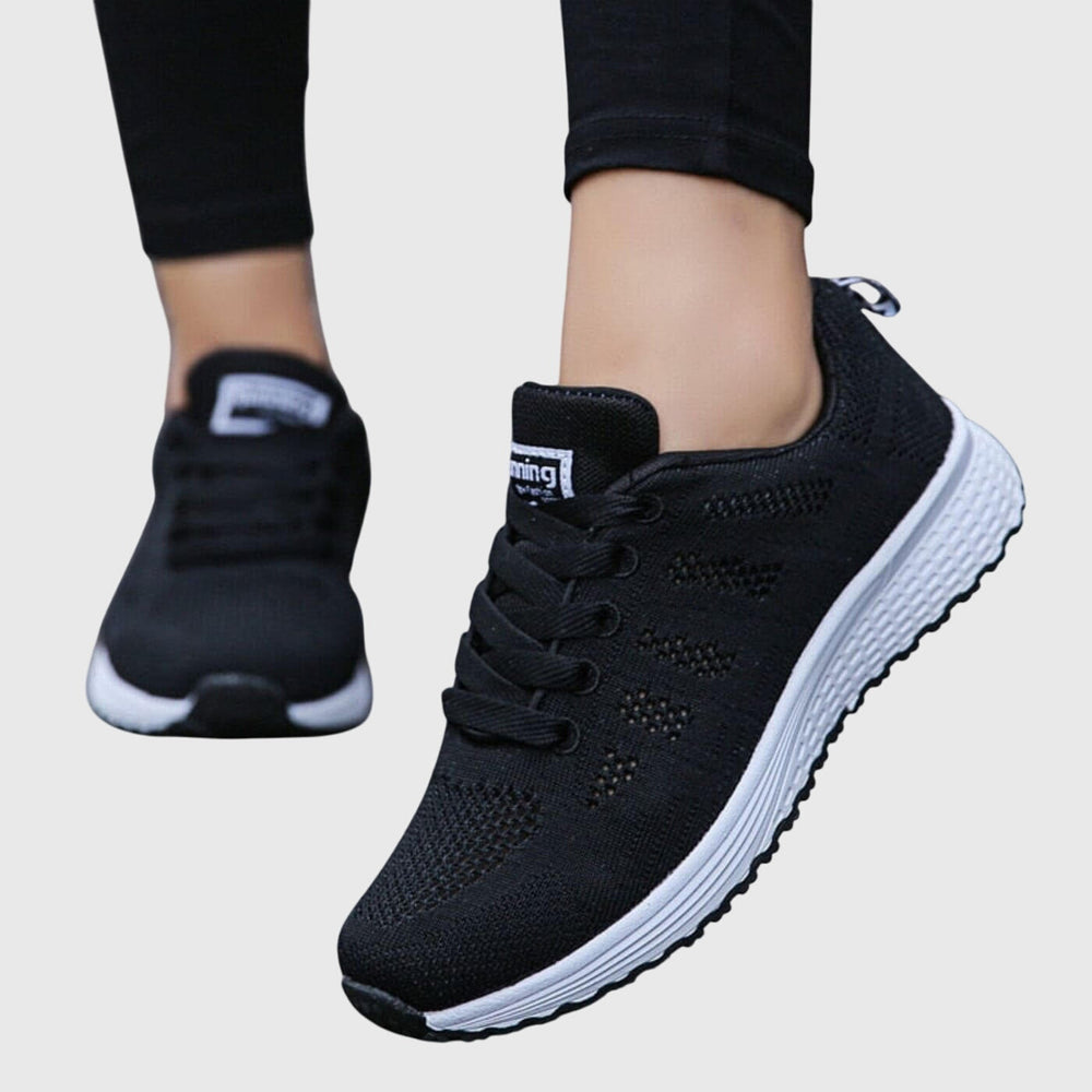 Women's Comfort Shoes in Five Two-Tone Colors