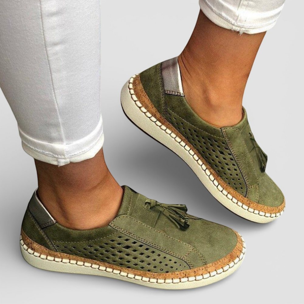 Women's Comfort Slip-On Shoes in Five Colors